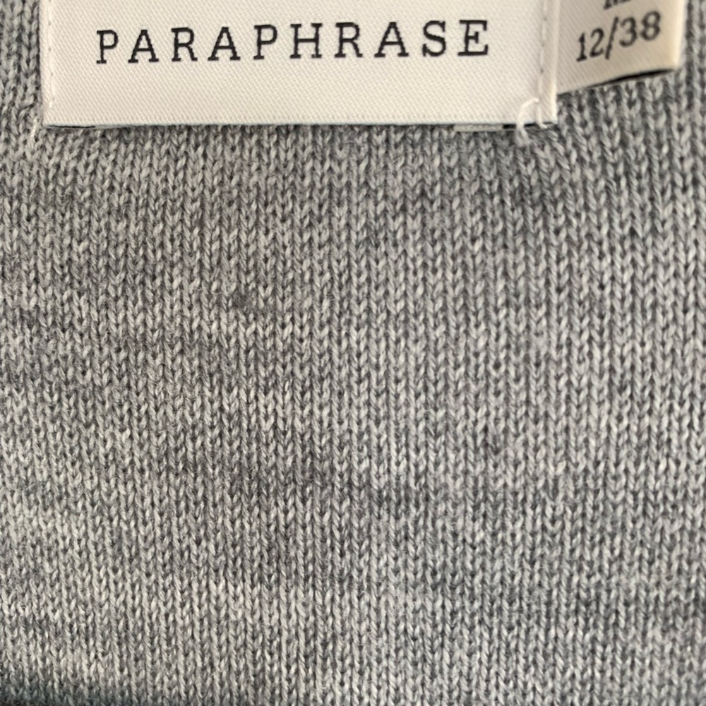Paraphrase Long Wool Blend Sweater Sz M (12/38) - Picture 8 of 8